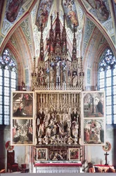 Der St. Wolfgang Altar (zweite Öffnung) 1471-81